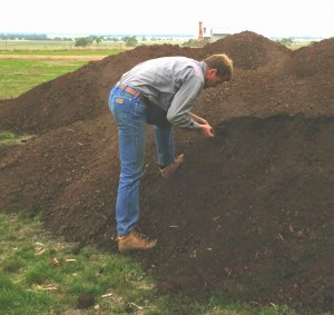 Tom with 2015 compost